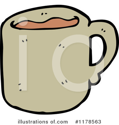 Royalty-Free (RF) Coffee Mug Clipart Illustration by lineartestpilot - Stock Sample #1178563