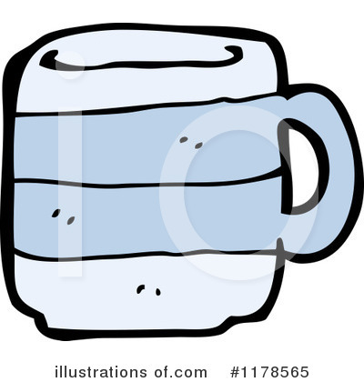 Royalty-Free (RF) Coffee Mug Clipart Illustration by lineartestpilot - Stock Sample #1178565
