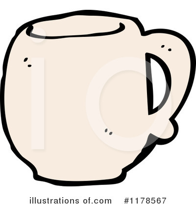 Royalty-Free (RF) Coffee Mug Clipart Illustration by lineartestpilot - Stock Sample #1178567