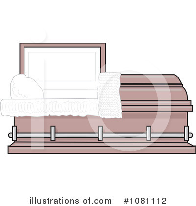 Royalty-Free (RF) Coffin Clipart Illustration by djart - Stock Sample #1081112