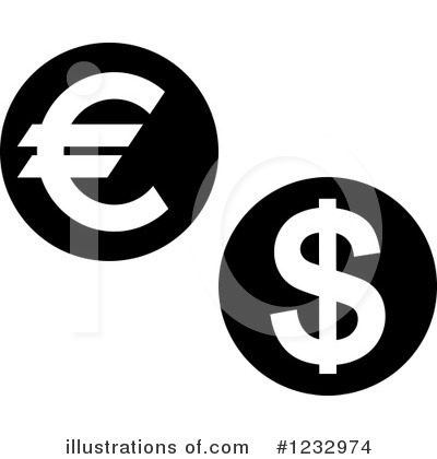 Royalty-Free (RF) Coin Clipart Illustration by Vector Tradition SM - Stock Sample #1232974