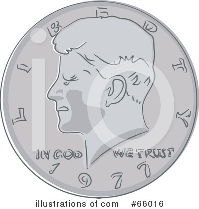Royalty-Free (RF) Coin Clipart Illustration by Prawny - Stock Sample #66016