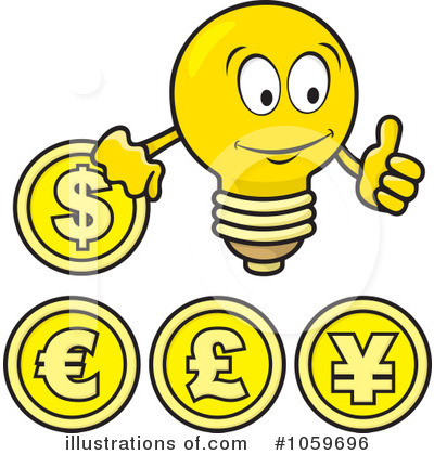 Coins Clipart #1059696 by Any Vector