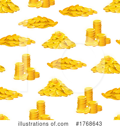 Coins Clipart #1768643 by Vector Tradition SM