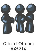 Colleagues Clipart #24612 by Leo Blanchette