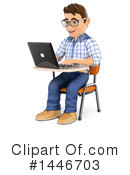 College Student Clipart #1446703 by Texelart