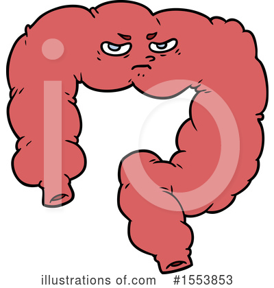 Royalty-Free (RF) Colon Clipart Illustration by lineartestpilot - Stock Sample #1553853