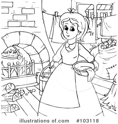 Cinderella Clipart #103118 by Alex Bannykh