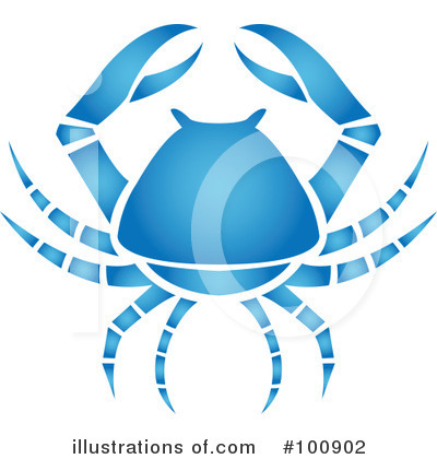 Royalty-Free (RF) Color Zodiac Clipart Illustration by cidepix - Stock Sample #100902