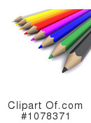 Colored Pencils Clipart #1078371 by KJ Pargeter