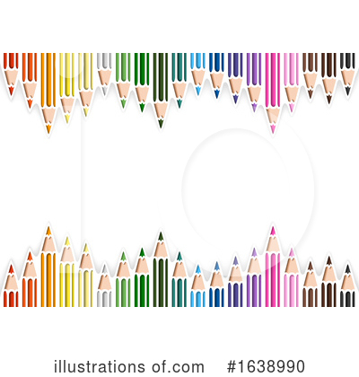 Royalty-Free (RF) Colored Pencils Clipart Illustration by dero - Stock Sample #1638990