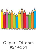 Colored Pencils Clipart #214551 by visekart