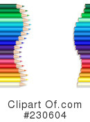 Colored Pencils Clipart #230604 by Oligo