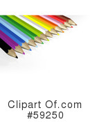 Colored Pencils Clipart #59250 by Frog974