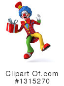 Colorful Clown Clipart #1315270 by Julos