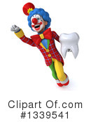 Colorful Clown Clipart #1339541 by Julos