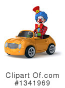 Colorful Clown Clipart #1341969 by Julos