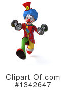 Colorful Clown Clipart #1342647 by Julos