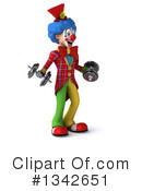 Colorful Clown Clipart #1342651 by Julos