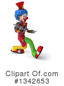 Colorful Clown Clipart #1342653 by Julos