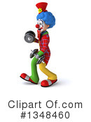 Colorful Clown Clipart #1348460 by Julos