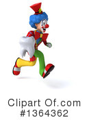 Colorful Clown Clipart #1364362 by Julos