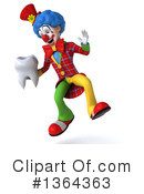 Colorful Clown Clipart #1364363 by Julos