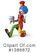 Colorful Clown Clipart #1386872 by Julos