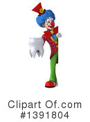 Colorful Clown Clipart #1391804 by Julos