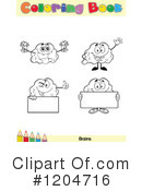 Coloring Book Page Clipart #1204716 by Hit Toon
