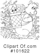 Coloring Page Clipart #101622 by Alex Bannykh