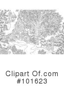 Coloring Page Clipart #101623 by Alex Bannykh