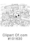 Coloring Page Clipart #101630 by Alex Bannykh