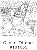 Coloring Page Clipart #101653 by Alex Bannykh
