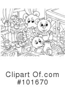 Coloring Page Clipart #101670 by Alex Bannykh