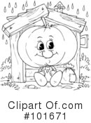 Coloring Page Clipart #101671 by Alex Bannykh