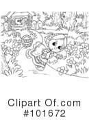 Coloring Page Clipart #101672 by Alex Bannykh