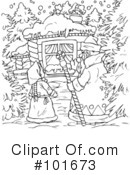 Coloring Page Clipart #101673 by Alex Bannykh