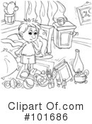 Coloring Page Clipart #101686 by Alex Bannykh