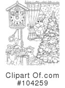 Coloring Page Clipart #104259 by Alex Bannykh