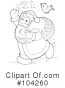 Coloring Page Clipart #104260 by Alex Bannykh