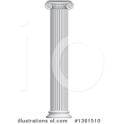 Royalty-Free (RF) Column Clipart Illustration by AtStockIllustration - Stock Sample #1381510