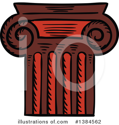 Royalty-Free (RF) Column Clipart Illustration by Vector Tradition SM - Stock Sample #1384562
