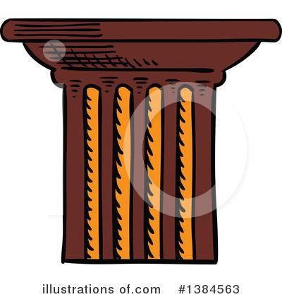 Royalty-Free (RF) Column Clipart Illustration by Vector Tradition SM - Stock Sample #1384563