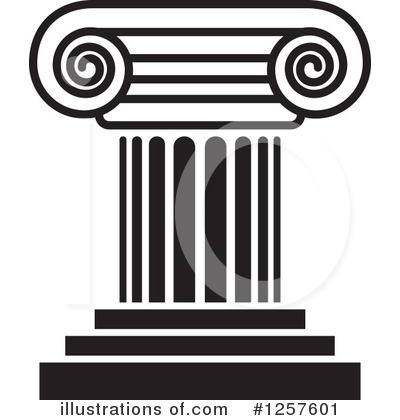 Royalty-Free (RF) Columns Clipart Illustration by Lal Perera - Stock Sample #1257601
