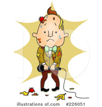Royalty-Free (RF) Comedian Clipart Illustration by BNP Design Studio - Stock Sample #226051