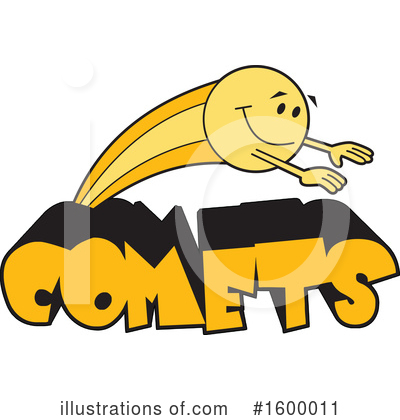 Comet Clipart #1600011 by Johnny Sajem