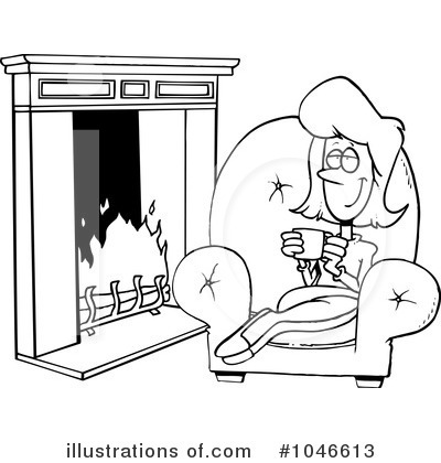 Comfortable Clipart #1046613 by toonaday