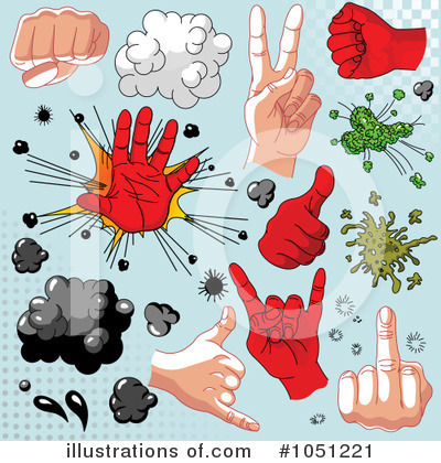 Comic Design Elements Clipart #1051221 by Pushkin