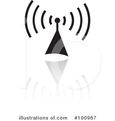 Royalty-Free (RF) Communications Clipart Illustration by cidepix - Stock Sample #100967